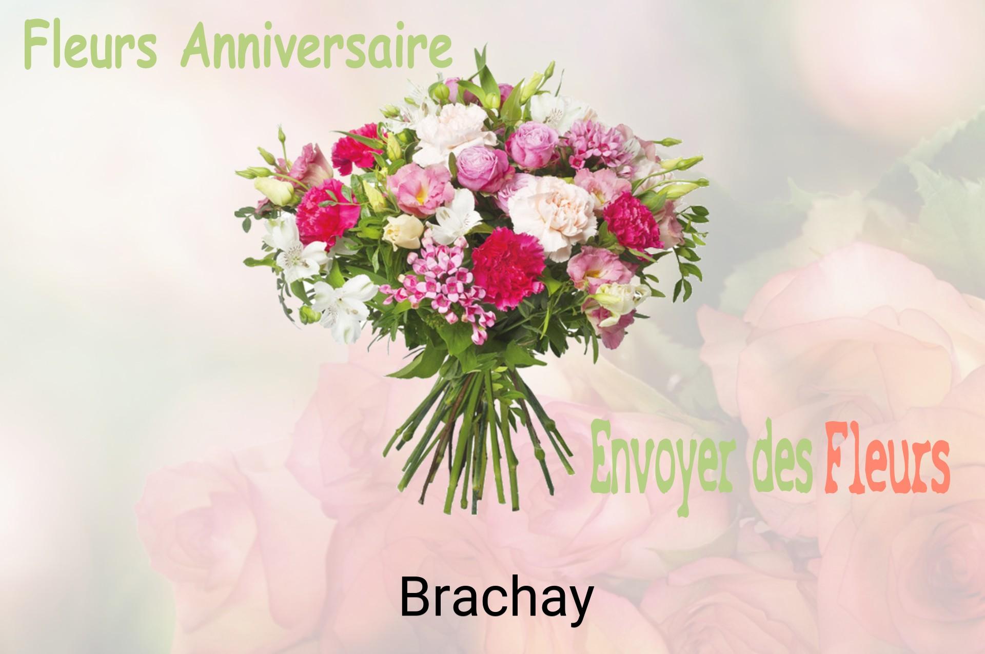 Bouquet de fleurs d’anniversaire livré à Brachay